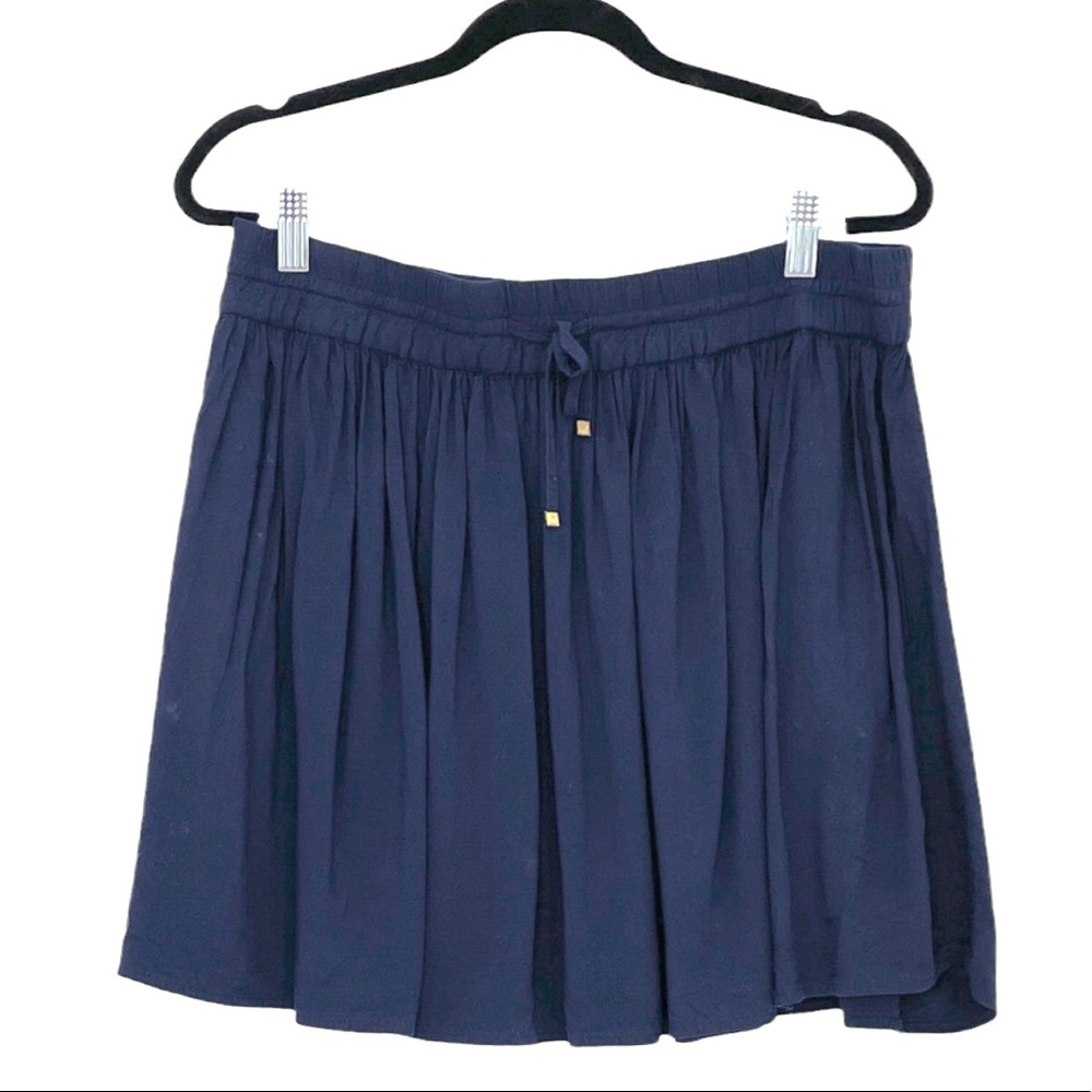 MNG Casual Skirt Dark Blue Size Medium